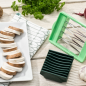 GENIUS Nicer Dicer Chef inkl. Glasschüssel (Set 34-tlg.) Gemüseschneider