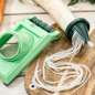 GENIUS Nicer Dicer Chef inkl. Glasschüssel (Set 34-tlg.) Gemüseschneider
