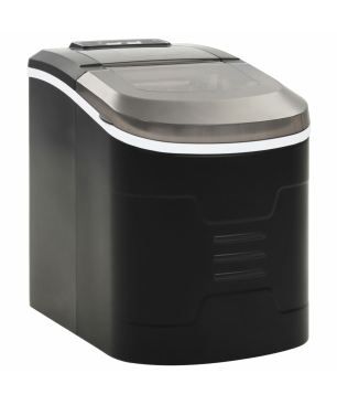 VIDAXL 50758 Eiswürfelmaschine (112 Watt, Schwarz)
