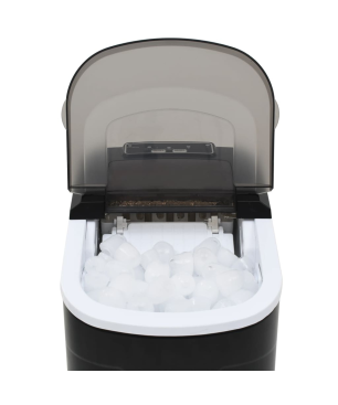 VIDAXL 50758 Eiswürfelmaschine (112 Watt, Schwarz)