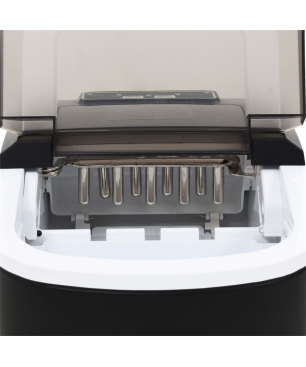 VIDAXL 50758 Eiswürfelmaschine (112 Watt, Schwarz)