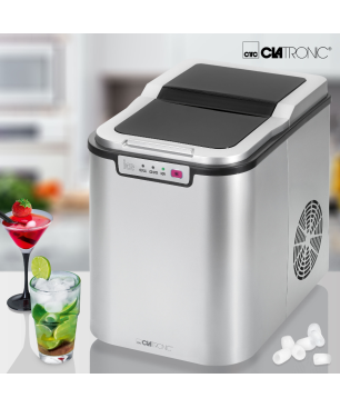 CLATRONIC EWB 3526 Eiswürfelbereiter (150 Watt, Silber)