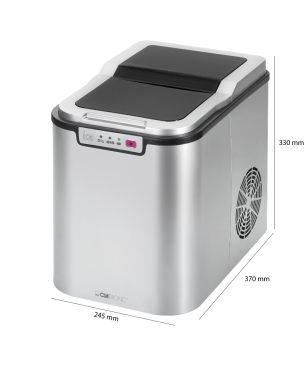CLATRONIC EWB 3526 Eiswürfelbereiter (150 Watt, Silber)