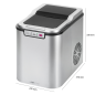 CLATRONIC EWB 3526 Eiswürfelbereiter (150 Watt, Silber)