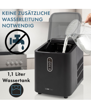 CLATRONIC EWB 3798 Eiswürfelbereiter (120 Watt, Schwarz)