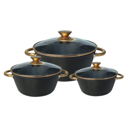 CHEFFINGER CF-RGC01 Topf-Set Aluminium