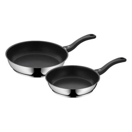 WMF Devil Ø 24 und 28cm Bratpfanne (Edelstahl, Beschichtung: PTFE)