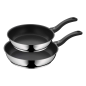 WMF Devil Ø 24 und 28cm Bratpfanne (Edelstahl, Beschichtung: PTFE)