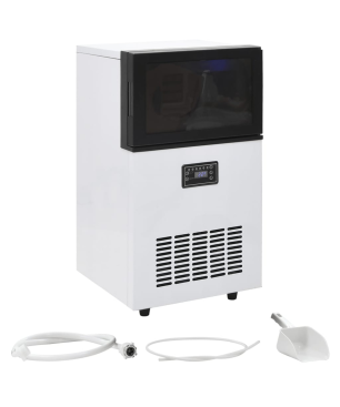 VIDAXL 50759 Eiswürfelbereiter (420 Watt, Schwarz)