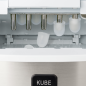H.KOENIG KB15 Eiswürfelmaschine (100 Watt, Stahl und weiß)
