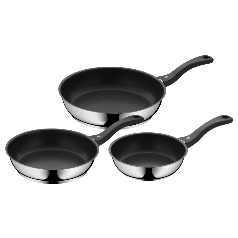 WMF 0733706299 PFANNENSET 3TLG Bratpfanne (Edelstahl, Beschichtung: Sonstige Beschichtung)