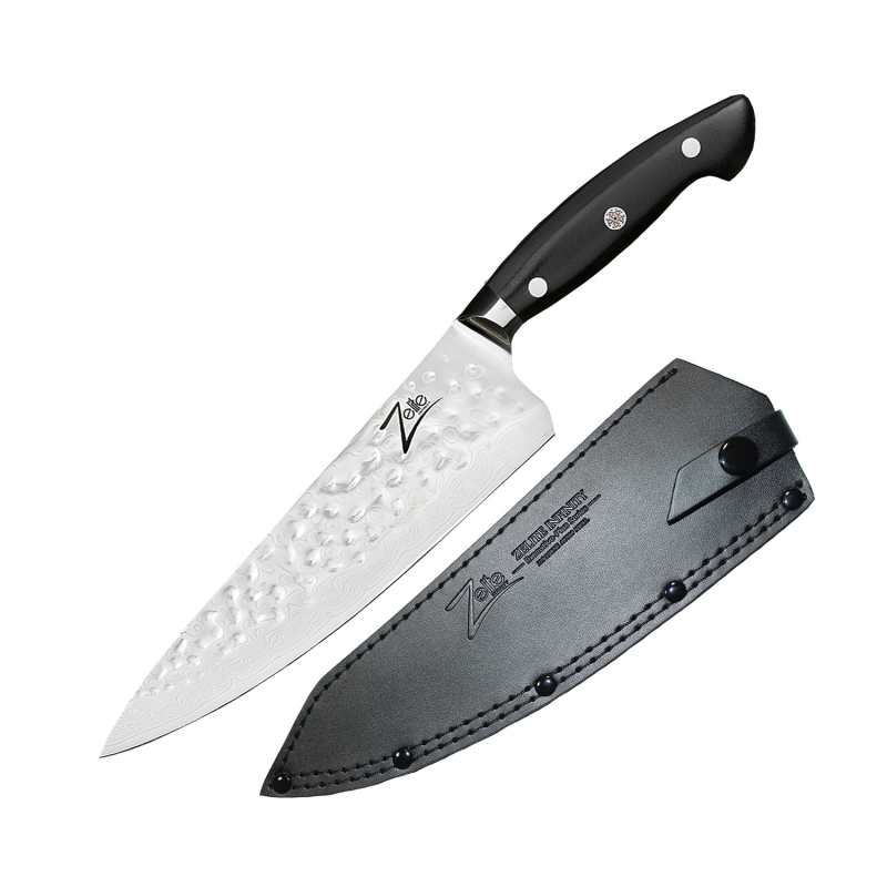 KLARSTEIN Chef 8" Küchenmesser Schwarz