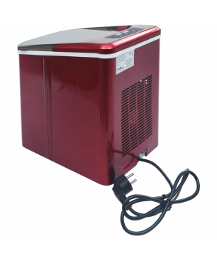 VIDAXL 51099 Eiswürfelmaschine (112 Watt, Rot)