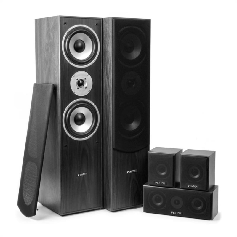 FENTON SKY-100.330 5.0-Soundsystem, Schwarz