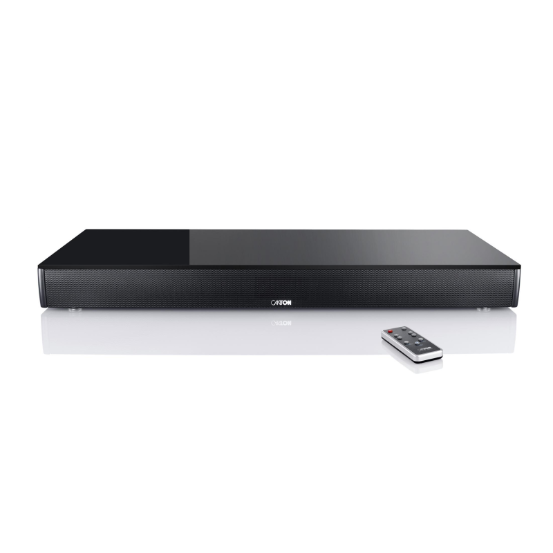 CANTON DM 75 SCHWARZ MIT GLAS, 2.1 Heimkino-System, Schwarz