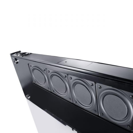 CANTON DM 75 SCHWARZ MIT GLAS, 2.1 Heimkino-System, Schwarz