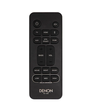 DENON DHT-S216 sw, Soundbar, schwarz