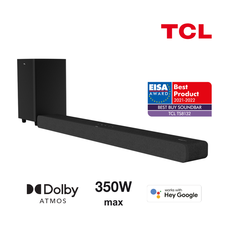 TCL TS 8132, Soundbar, Schwarz