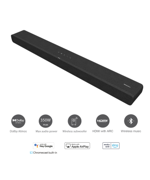 TCL TS 8132, Soundbar, Schwarz