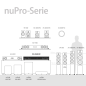 NUBERT nuPro XS-8500 RC Soundbar aktiv | Soundplate, Weiß NUBERT nuPro XS-8500 RC Soundbar aktiv | Soundplate, Weiß