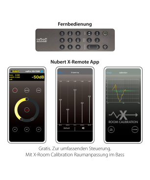 NUBERT nuPro XS-8500 RC Soundbar aktiv | Soundplate, Weiß