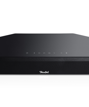TEUFEL CINEBAR ONE+ Schwarz, Soundbar, Schwarz