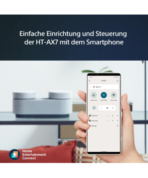 SONY Sony HT-AX7, tragbares Heimkino-System, Grau