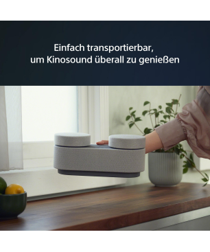 SONY Sony HT-AX7, tragbares Heimkino-System, Grau