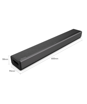 HISENSE HS214, Soundbar, schwarz