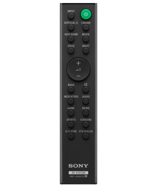 SONY HT-X8500, Dolby Atmos, Subwoofer integriert, Soundbar, Schwarz