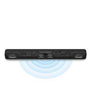 SONY HT-X8500, Dolby Atmos, Subwoofer integriert, Soundbar, Schwarz