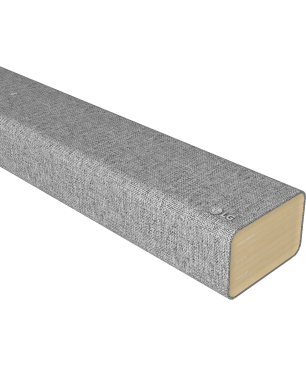 LG DSP2W, Soundbar, Light Grey