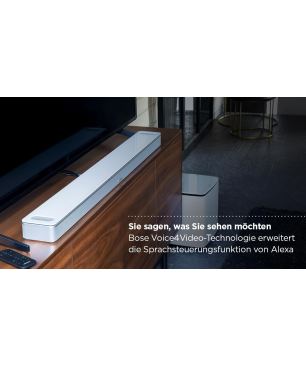 BOSE Smart 900, Dolby Atmos, Soundbar, Weiß