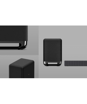 SONY SA-SW5, Subwoofer, Schwarz