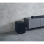 SONY SA-SW5, Subwoofer, Schwarz