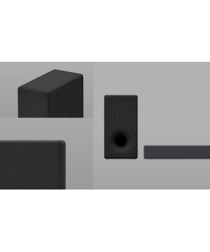 SONY SA-SW3, Subwoofer, Schwarz