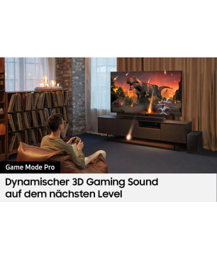 SAMSUNG HW-Q610GC/ZG, Soundbar, Titanschwarz