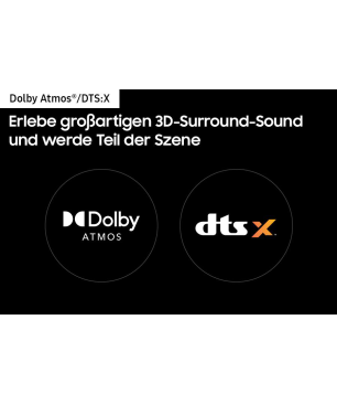 SAMSUNG HW-Q610GC/ZG, Soundbar, Titanschwarz