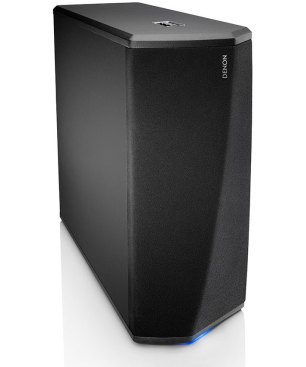 DENON DSW-1H, Subwoofer, Schwarz