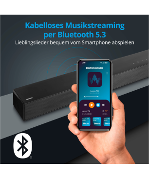 MEDION LIFE® S61022, Soundbar, schwarz