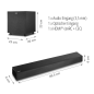 MEDION LIFE® S61022, Soundbar, schwarz
