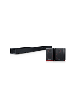 TEUFEL CINEBAR LUX Surround "5.0-Set", 5.0 System, Surround, Schwarz
