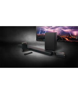 PHILIPS B97/10, Soundbar, Schwarz