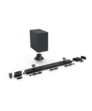 PHILIPS B97/10, Soundbar, Schwarz