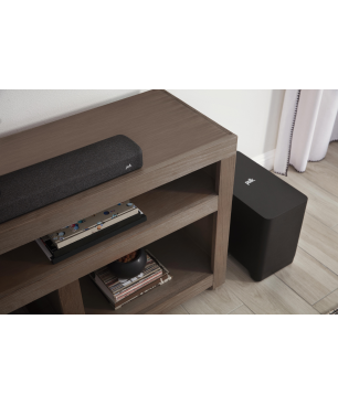 POLK AUDIO REACT, Subwoofer, Schwarz