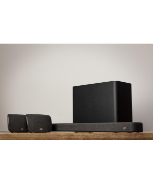 POLK AUDIO REACT, Subwoofer, Schwarz