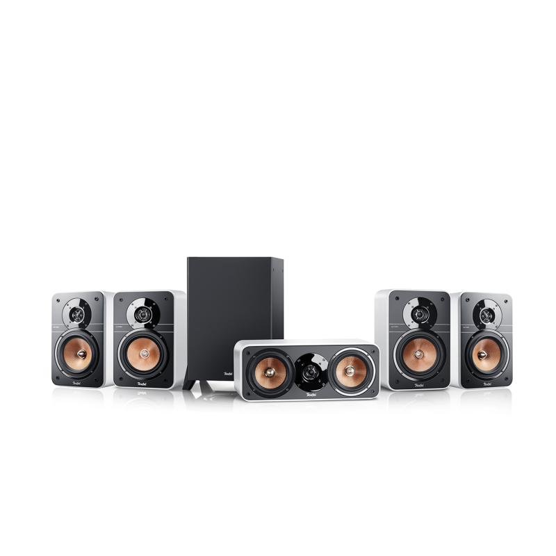 TEUFEL Ultima 20 Surround "5.1-Set" 5.1 System, Weiß)