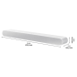SAMSUNG SAMSUNG 5.0-Kanal Soundbar HW-S67B (2022), weiß, HW-S67B/ZG, Soundbar, Weiß