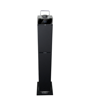 AIWA TS-990CD, 120 Watt, Soundtower mit CD Player,USB, SD und FM-Radio. Dockingstation,, Schwarz