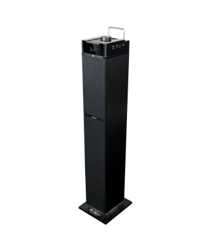 AIWA TS-990CD, 120 Watt, Soundtower mit CD Player,USB, SD und FM-Radio. Dockingstation,, Schwarz